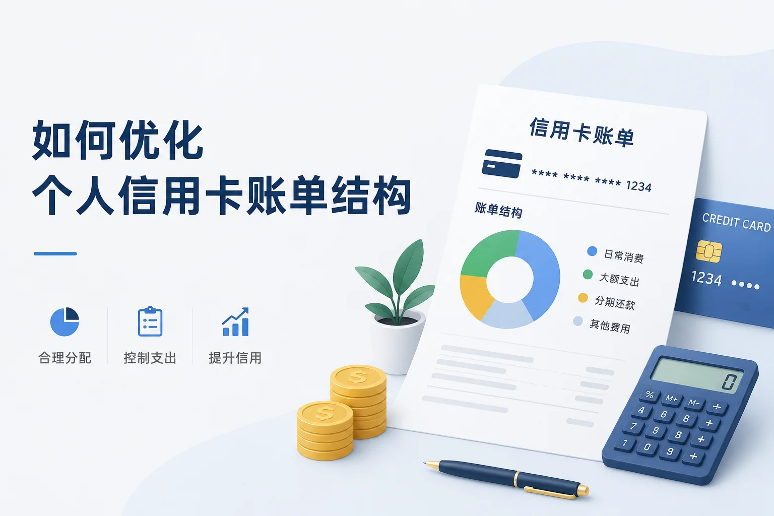 30 天提额计划：如何优化个人信用卡账单结构