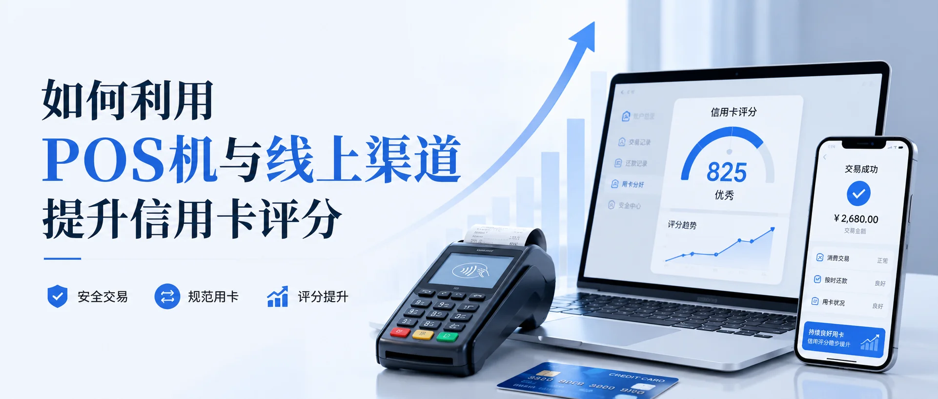 多元化消费模拟：如何利用 POS 机与线上渠道提升信用卡评分？